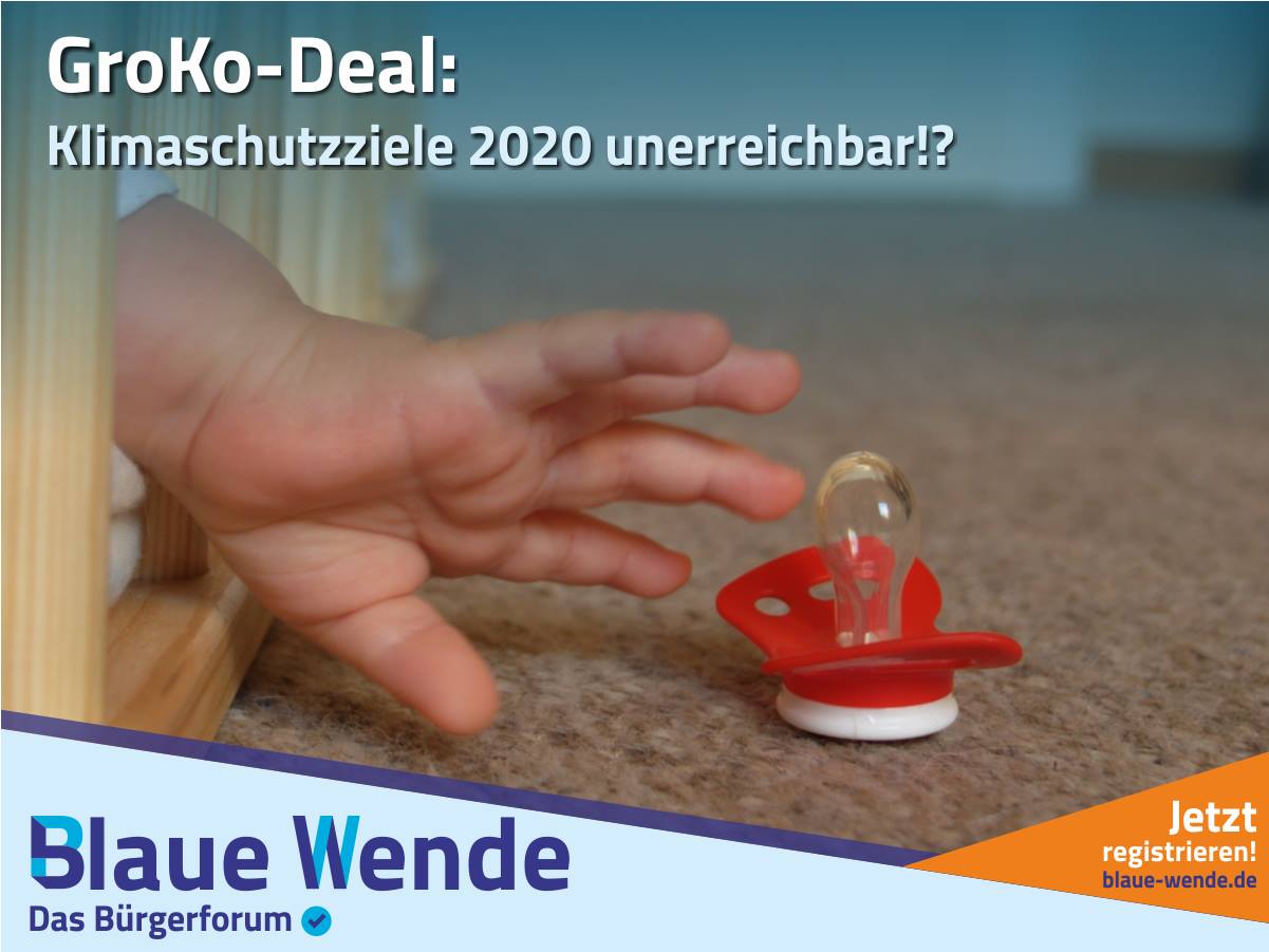 GroKo-Deal: Klimaschutzziel 2020 begraben?