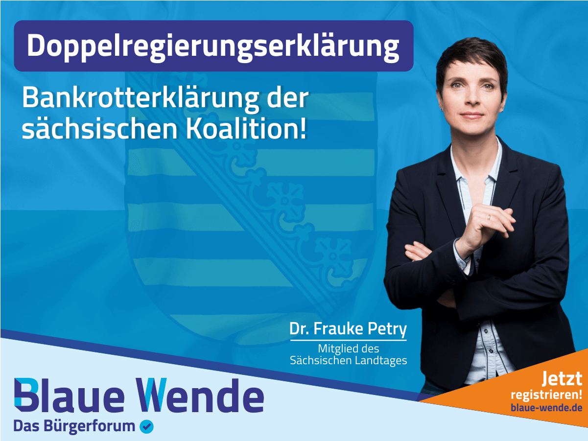 Doppelregierungserklärung – Bankrotterklärung der Koalition
