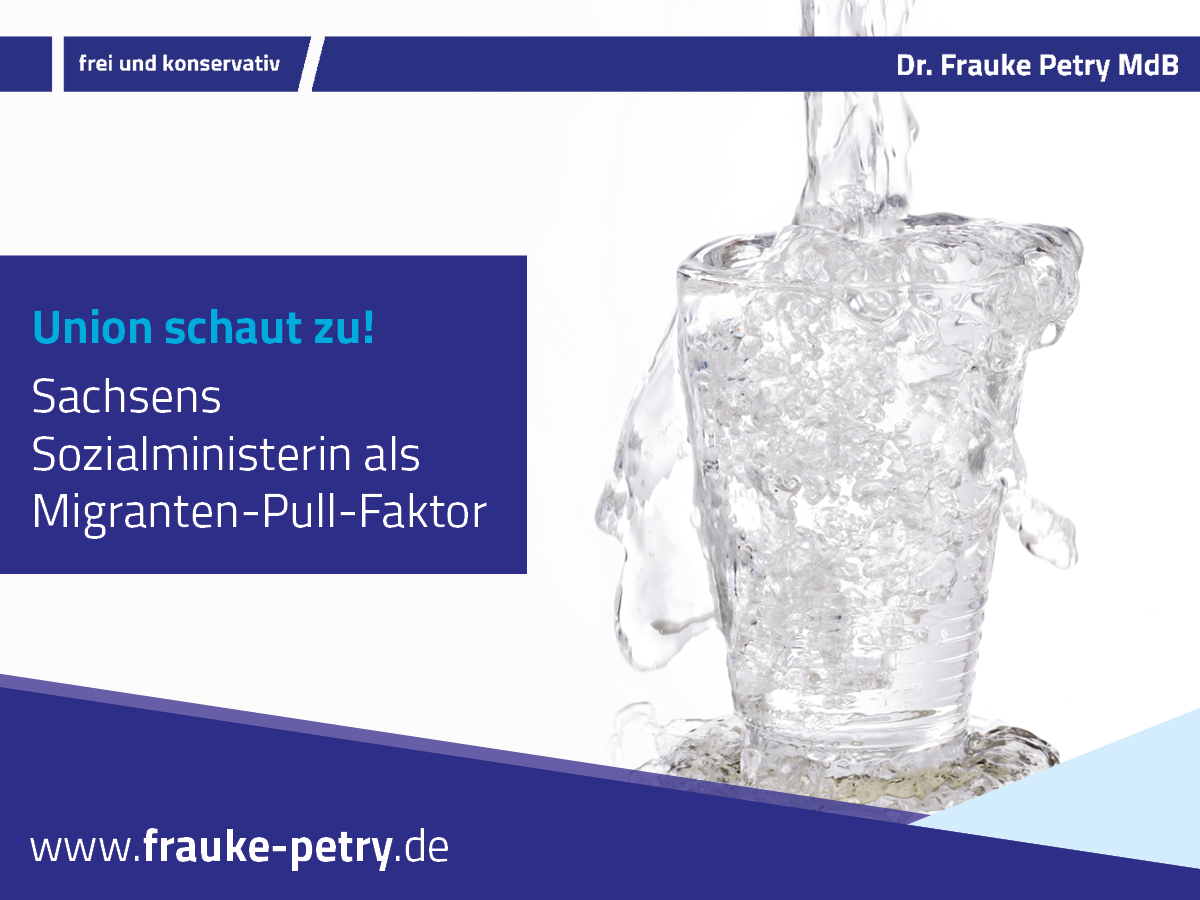 +++ Pressemitteilung | Frauke Petry MdB +++